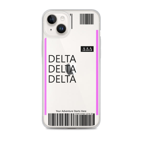 Boarding Pass iphone Case 14 Series