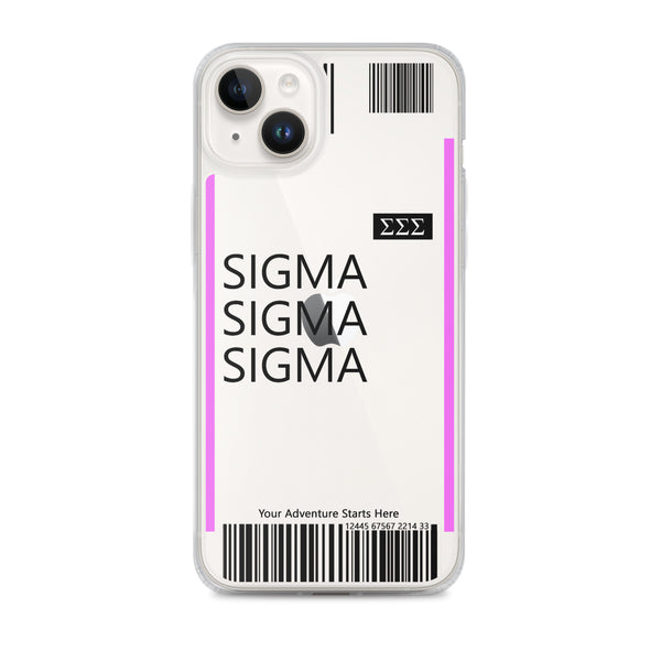 Boarding Pass iphone Case 14 Series