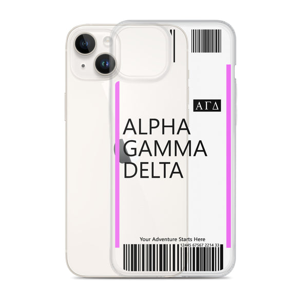 Boarding Pass iphone Case 14 Series