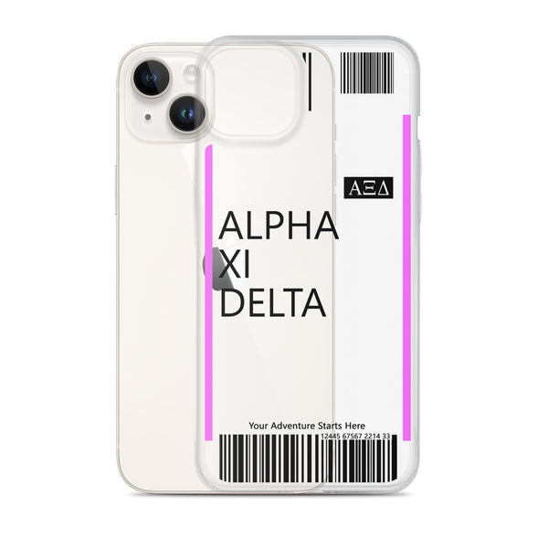 Boarding Pass iphone Case 14 Series