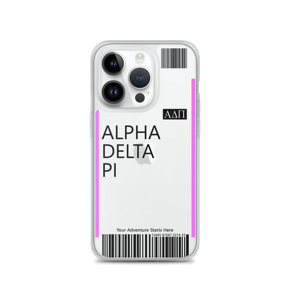 Boarding Pass iphone Case 14 Series