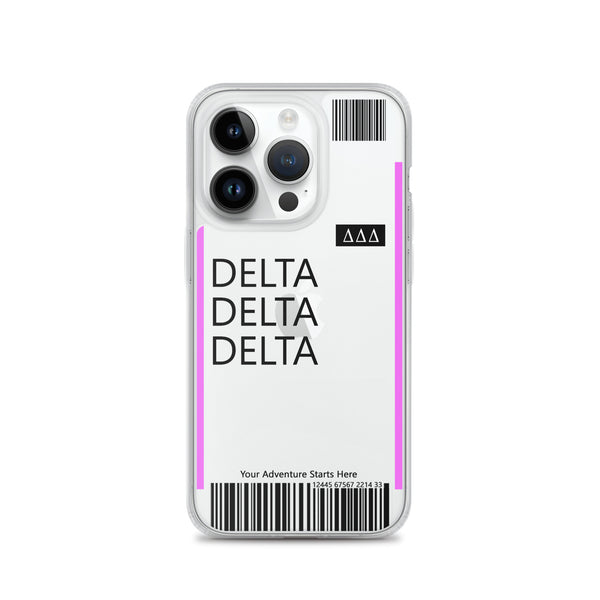 Boarding Pass iphone Case 14 Series