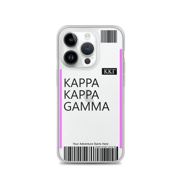 Boarding Pass iphone Case 14 Series