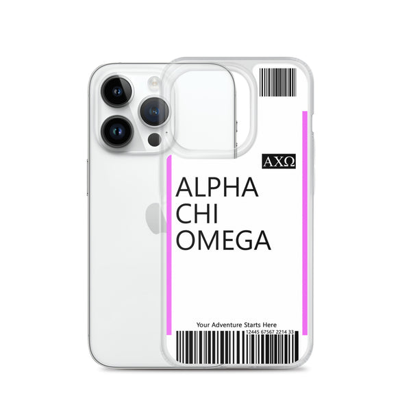 Boarding Pass iphone Case 14 Series