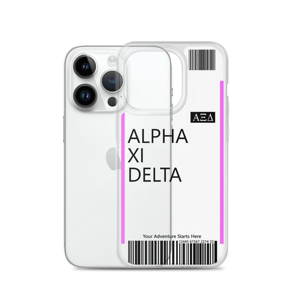 Boarding Pass iphone Case 14 Series