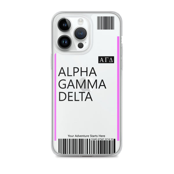 Boarding Pass iphone Case 14 Series