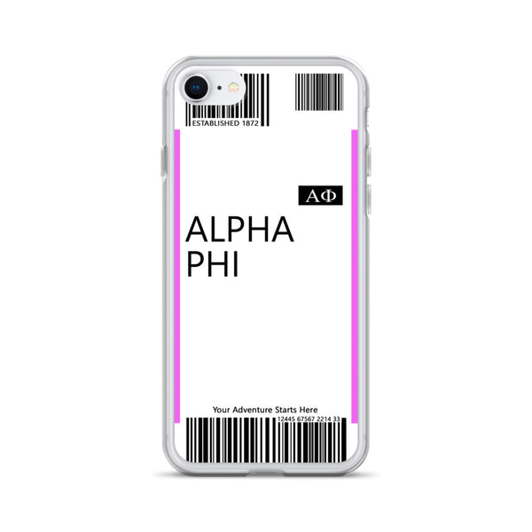 Boarding Pass iPhone Case 11 Series
