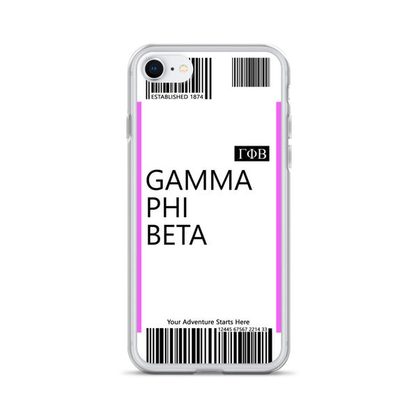 Boarding Pass iPhone Case 11 Series