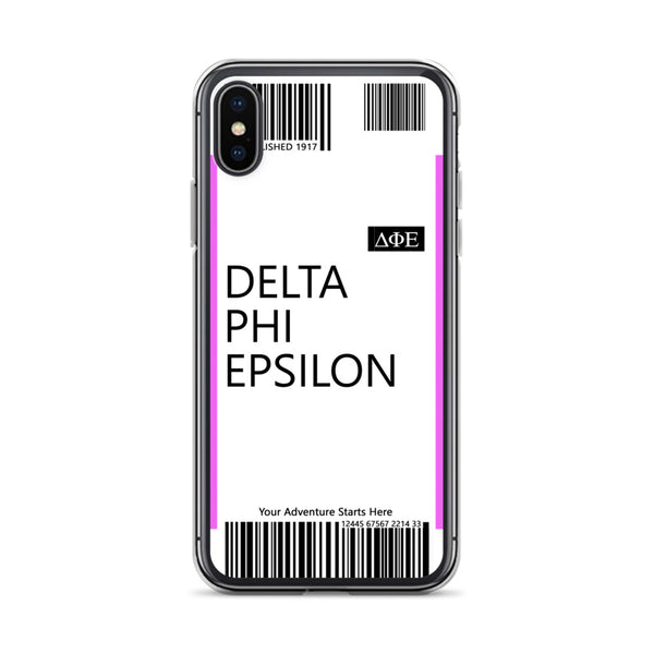 Boarding Pass iPhone Case X Series