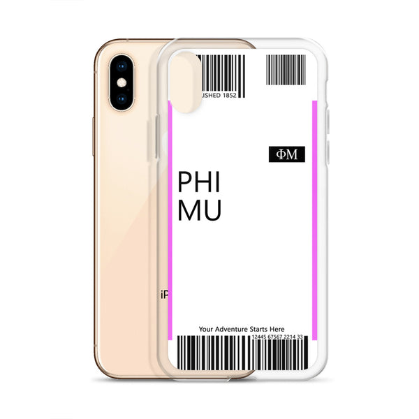 Boarding Pass iPhone Case X Series