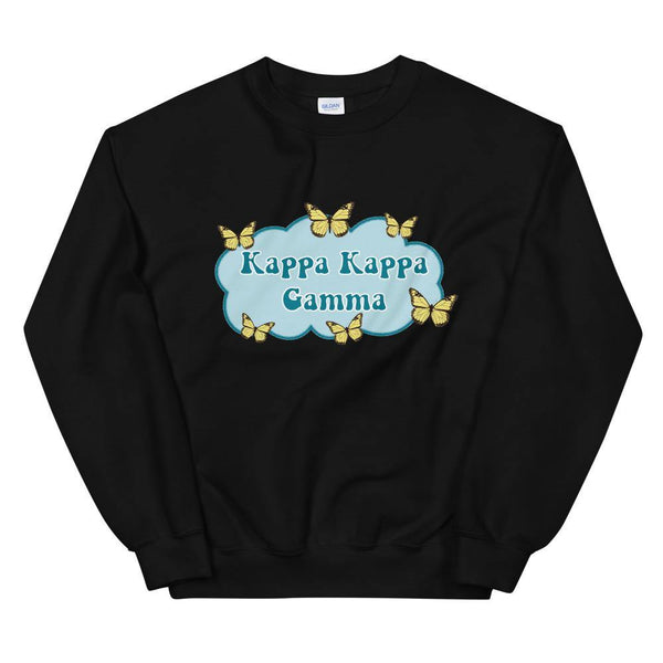 Butterfly Sweatshirt  (Sororities G-Z) - The Collegiate Lineup