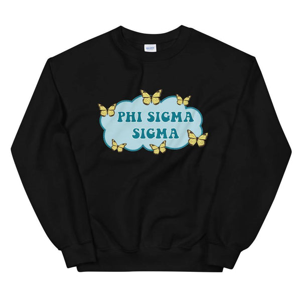Butterfly Sweatshirt  (Sororities G-Z) - The Collegiate Lineup