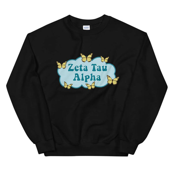Butterfly Sweatshirt  (Sororities G-Z) - The Collegiate Lineup