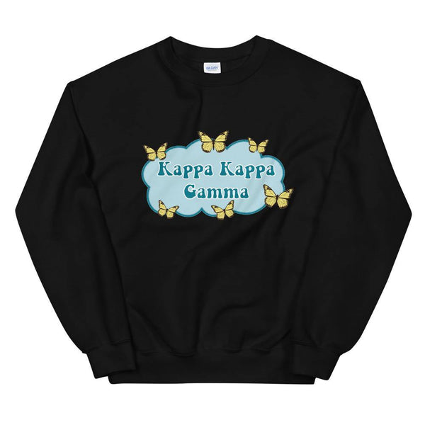 Butterfly Sweatshirt  (Sororities G-Z) - The Collegiate Lineup