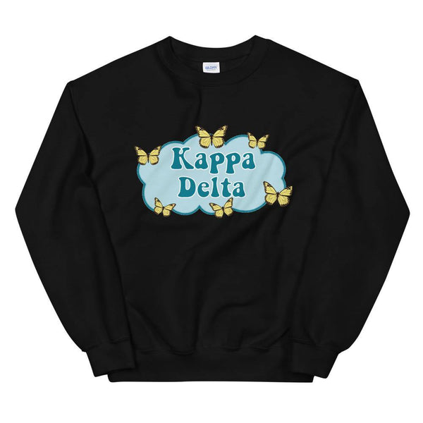 Butterfly Sweatshirt  (Sororities G-Z) - The Collegiate Lineup