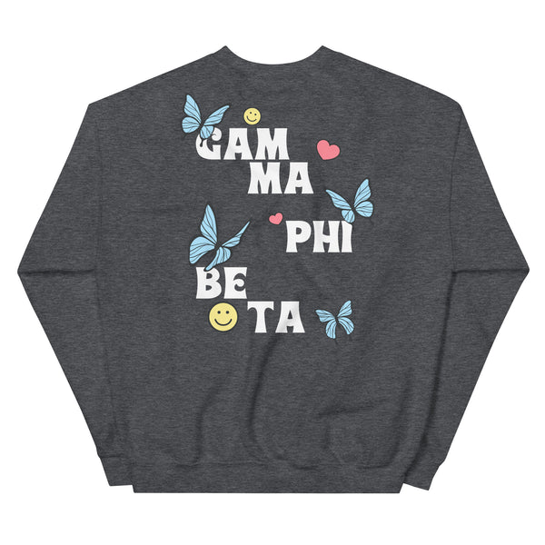 Butterflies Sweatshirt (Sororities G-Z)