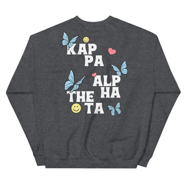 Butterflies Sweatshirt (Sororities G-Z)