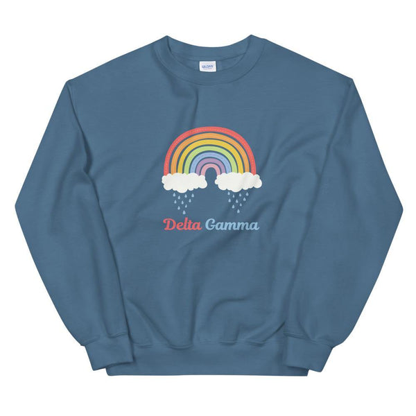 Hand Drawn Rainbow Sweatshirt - The Collegiate Lineup