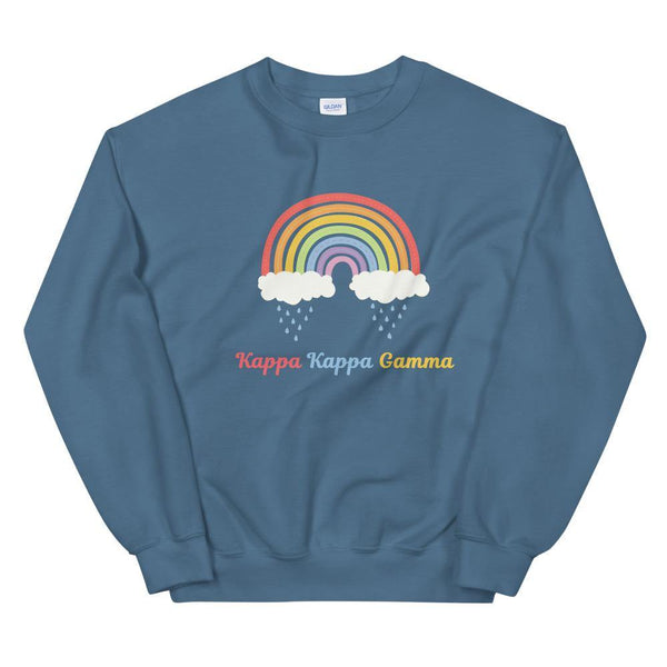 Hand Drawn Rainbow Sweatshirt - The Collegiate Lineup