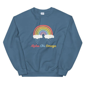 Hand Drawn Rainbow Sweatshirt - The Collegiate Lineup