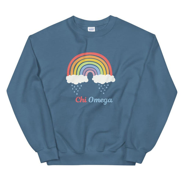 Hand Drawn Rainbow Sweatshirt - The Collegiate Lineup