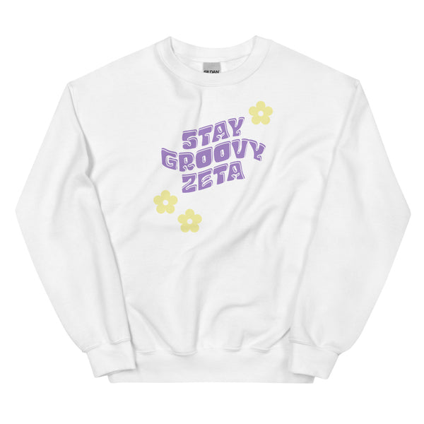 Stay Groovy Sweatshirt (Sororities G-Z)