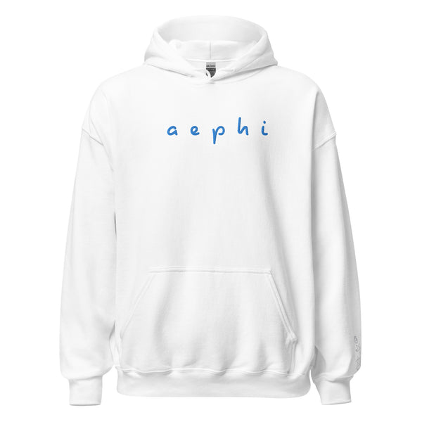 Scribble Embroidered Hoodie