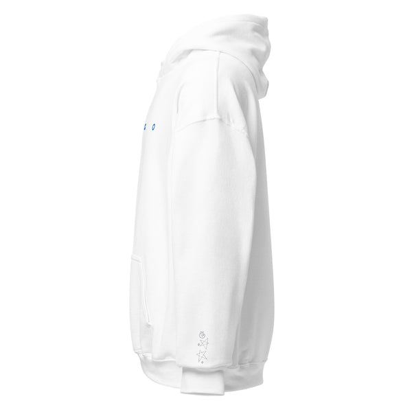 Scribble Embroidered Hoodie