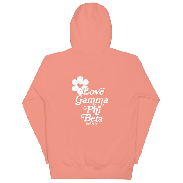 Black Floral Hoodie (Sororities G-Z)