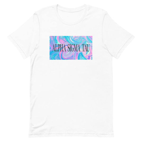 Colorful Marble T-Shirt (Sororities A-F) - The Collegiate Lineup