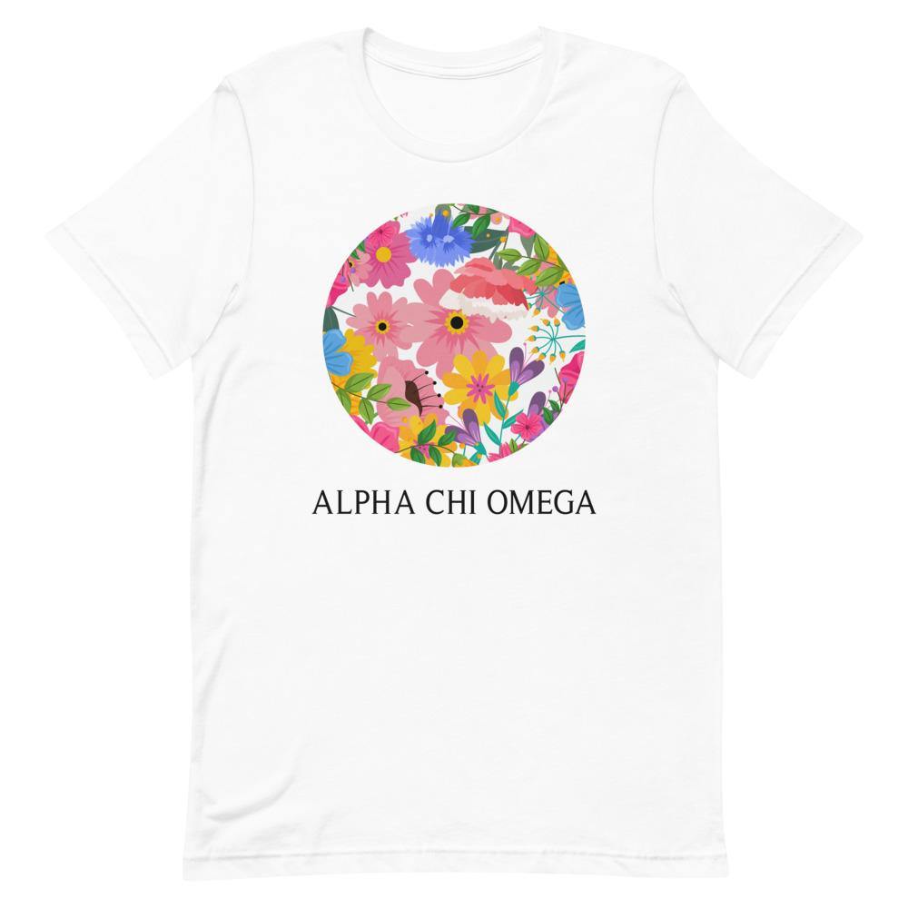 Flowers T-Shirt (Sororities A-F) - The Collegiate Lineup