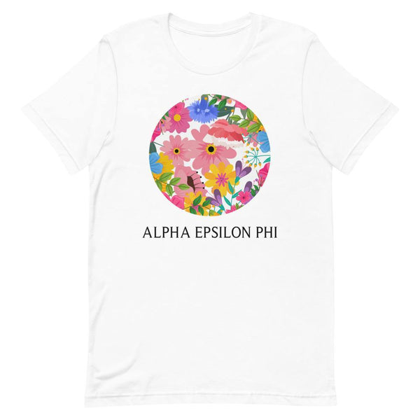Flowers T-Shirt (Sororities A-F) - The Collegiate Lineup