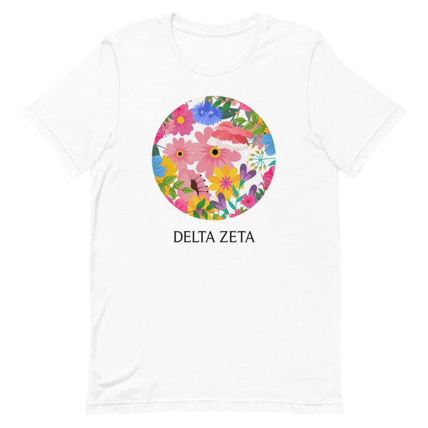 Flowers T-Shirt (Sororities A-F) - The Collegiate Lineup