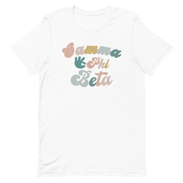 Groovy Pastels T-Shirt (Sororities G-Z)