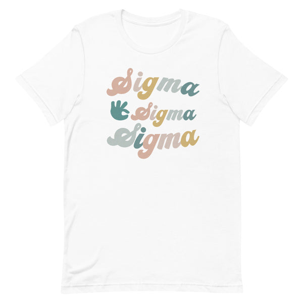 Groovy Pastels T-Shirt (Sororities G-Z)