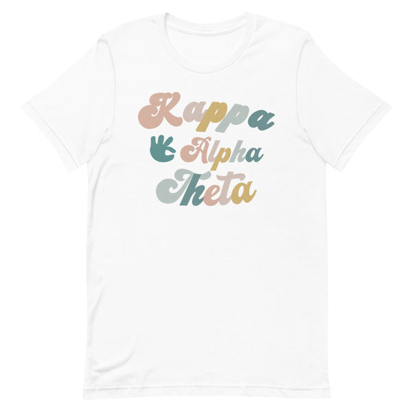 Groovy Pastels T-Shirt (Sororities G-Z)