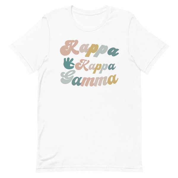 Groovy Pastels T-Shirt (Sororities G-Z)