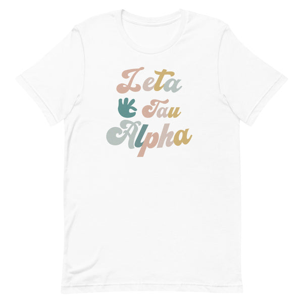 Groovy Pastels T-Shirt (Sororities G-Z)