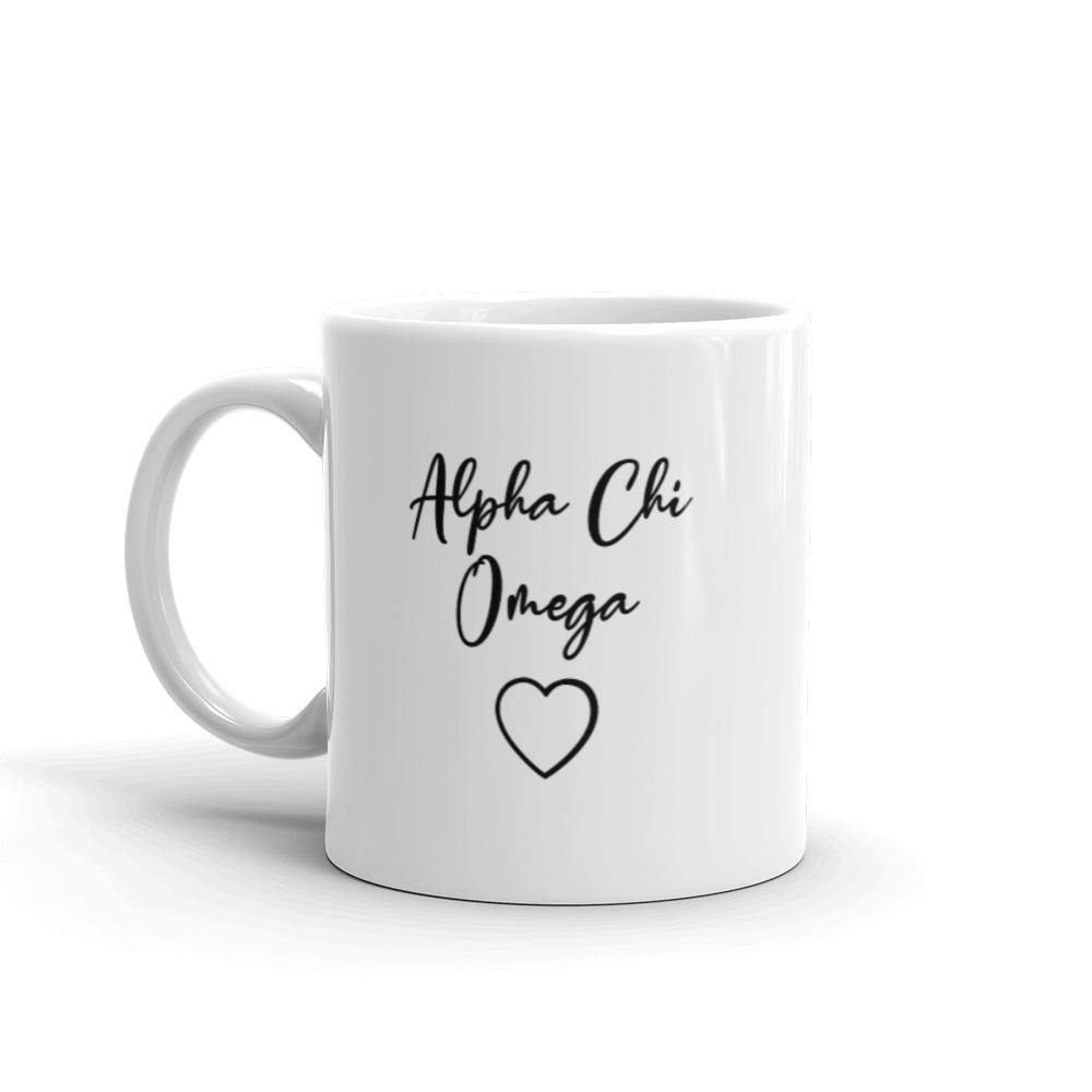 Cursive Heart Mug - The Collegiate Lineup