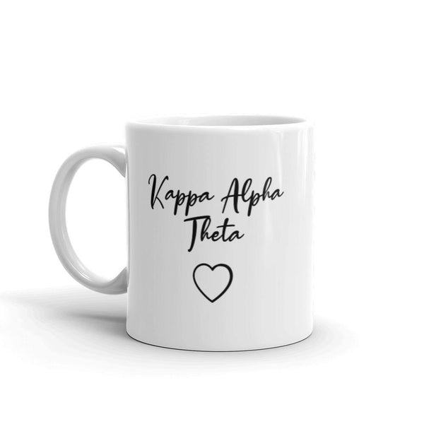 Cursive Heart Mug - The Collegiate Lineup