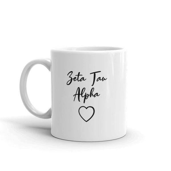 Cursive Heart Mug - The Collegiate Lineup