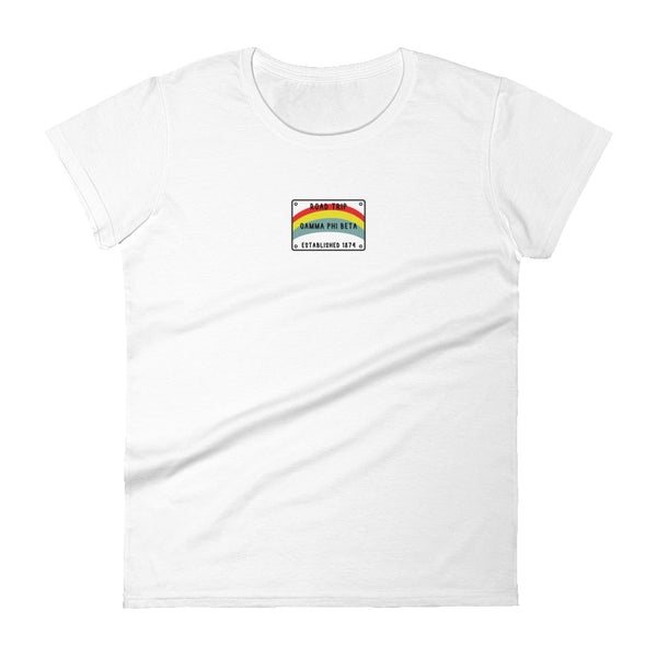 License Plate T-shirt (Sororities G-Z)