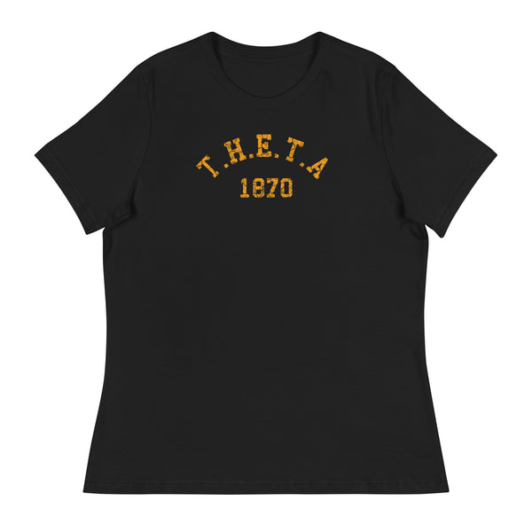Distressed Calligraphy T-Shirt (G-Z Sororities)