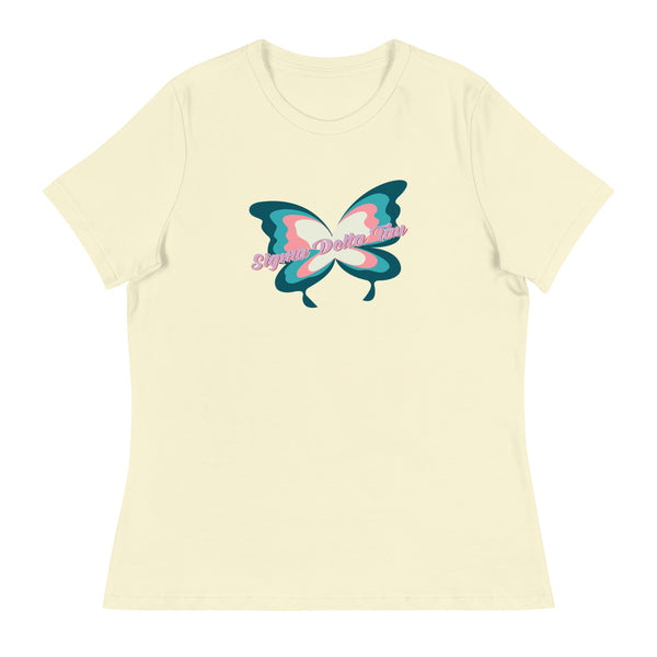 Retro Butterfly T-Shirt (Sororities G-Z)