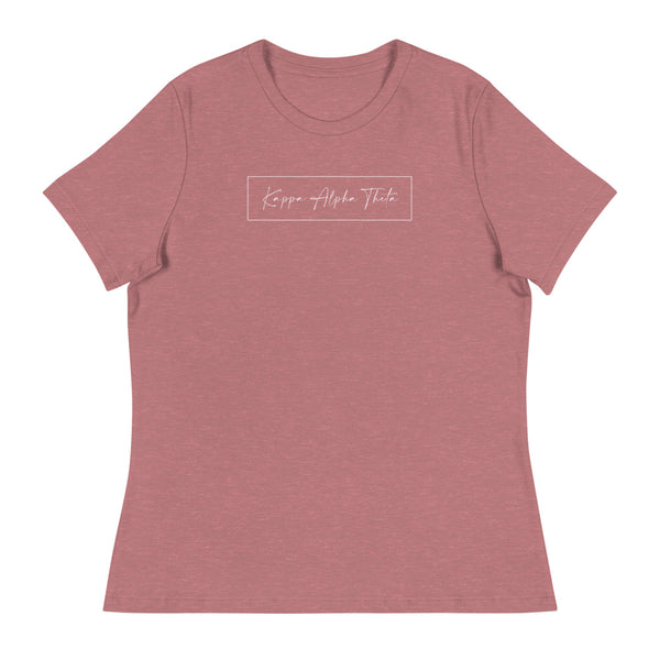 Cursive T-Shirt (Sororities G-Z)