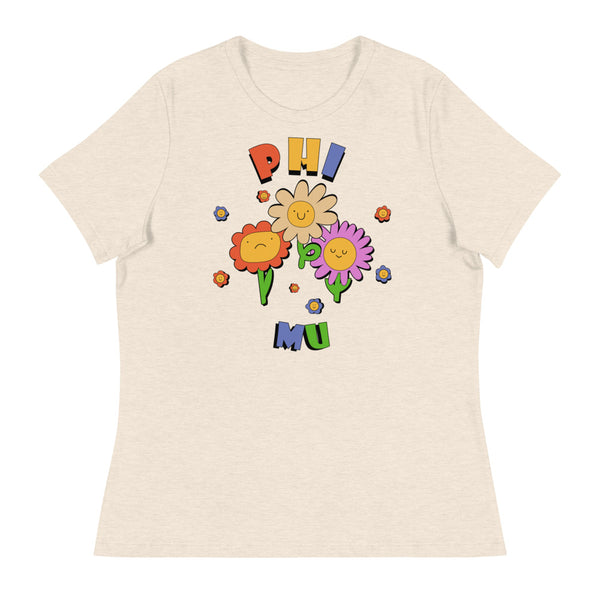 Doodle Flowers T-Shirt (Sororities G-Z)