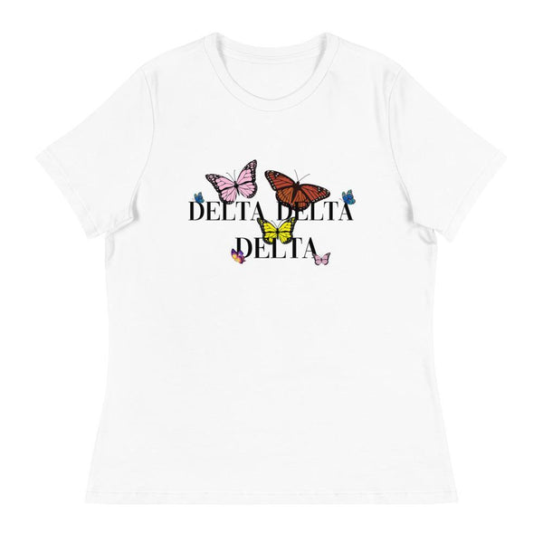 Butterflies T-Shirt (Sororities A-F) - The Collegiate Lineup
