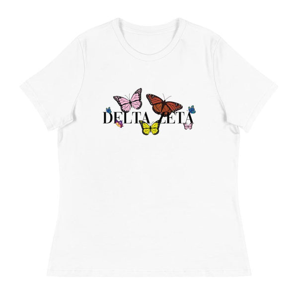 Butterflies T-Shirt (Sororities A-F) - The Collegiate Lineup