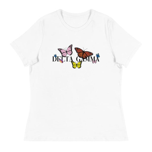Butterflies T-Shirt (Sororities A-F) - The Collegiate Lineup