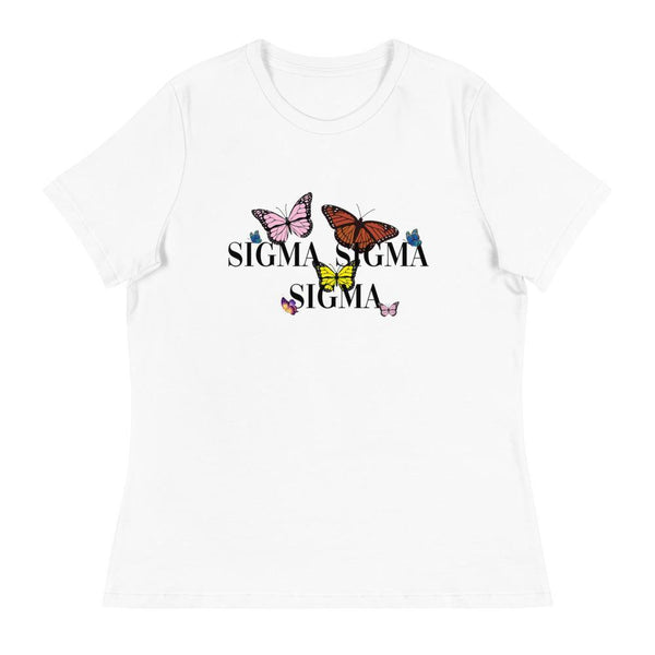 Butterflies T-Shirt (Sororities G-Z) - The Collegiate Lineup